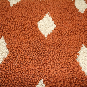 Tapetão todo puxado aos losangulos