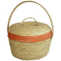 Cesta em palha