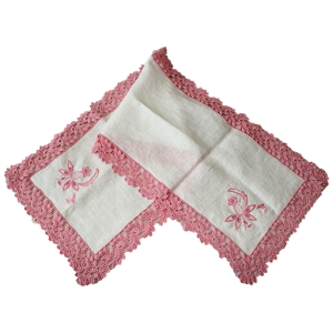 Conjunto de Naprons - jogo de quarto