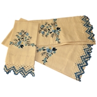 Conjunto de toalhas de casa de banho